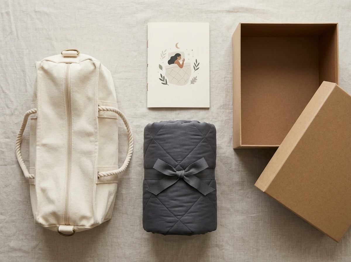 Velin™ Deep Pressure Weighted Blanket Official Package Contents